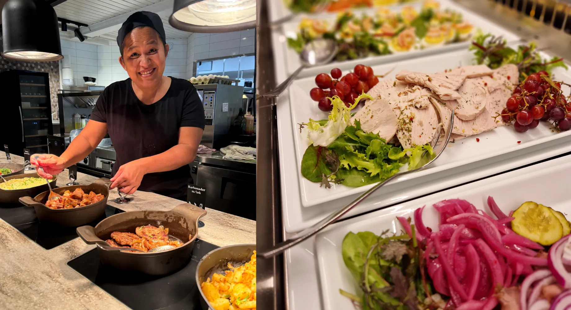 Lunsjbuffet Sanngrund